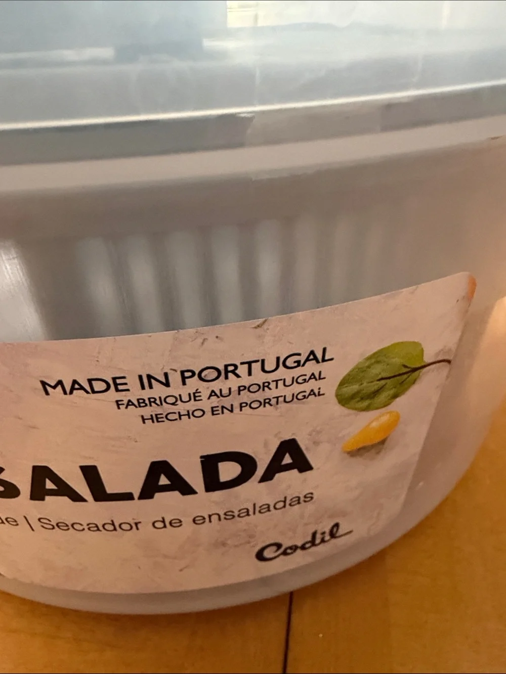 Gray Salad Spinner - Secador Salada by